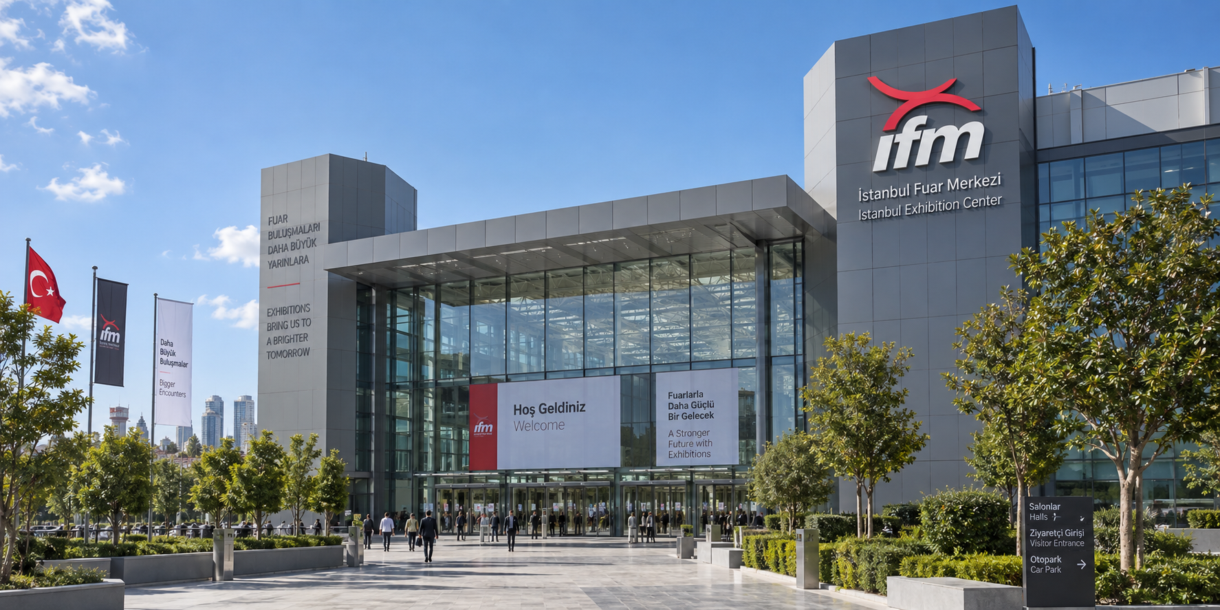 İstanbul Fuar Merkezi modern binası
